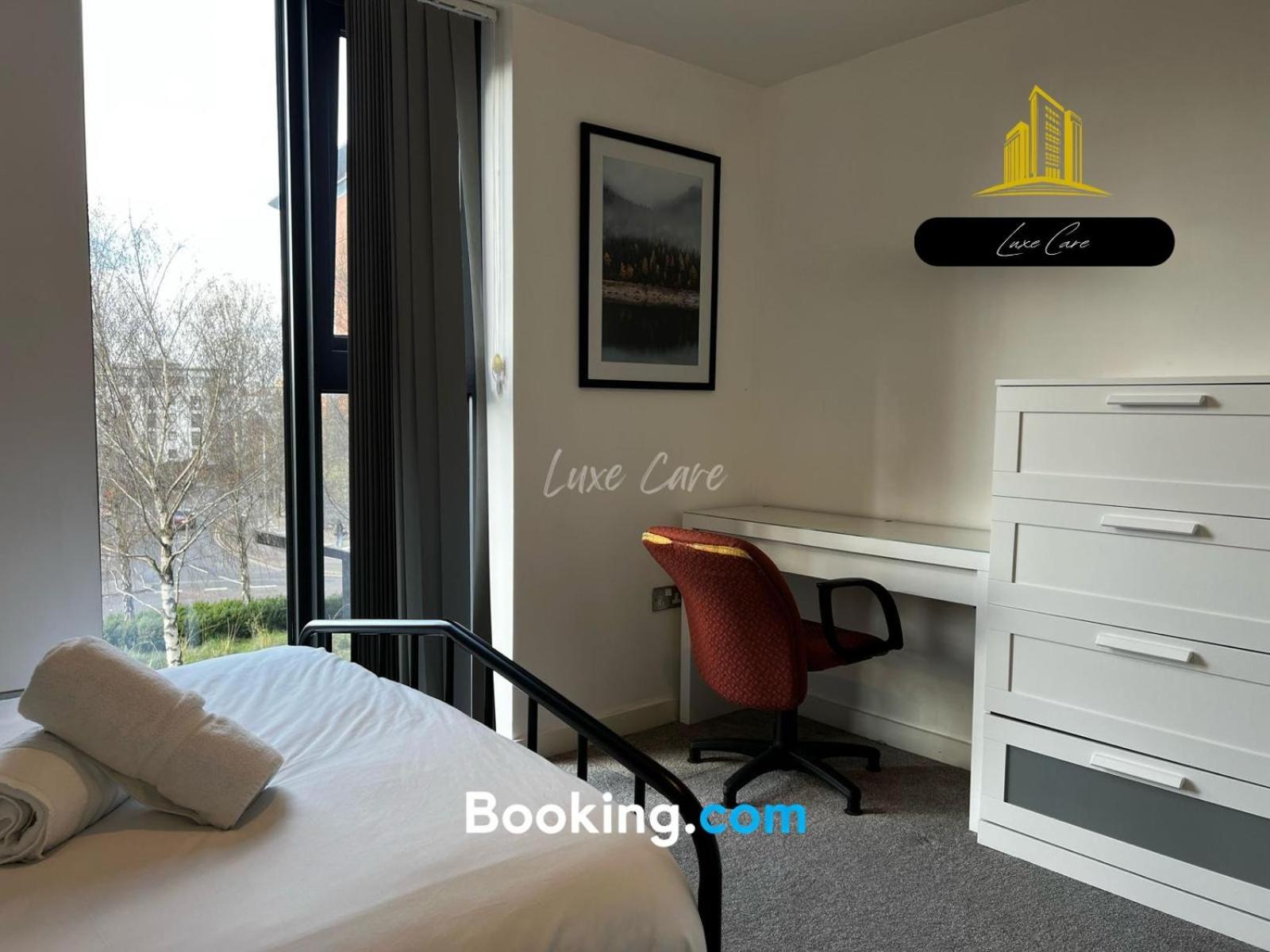 Last-Minute Specials L Book It Now L Sleeps Up To 4 L 2 Bed 2 Bath - Gym - Prime Birmingham Location L Jvt Short Lets 外观 照片